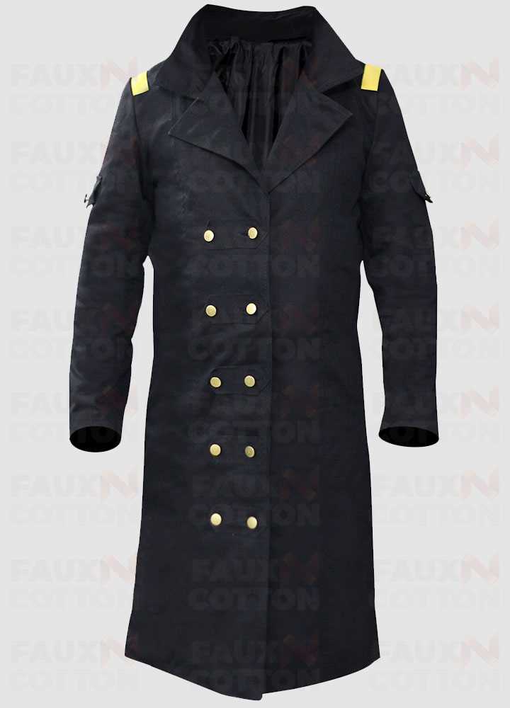 Steampunk Gothic Men's Double Breasted Costume Coat